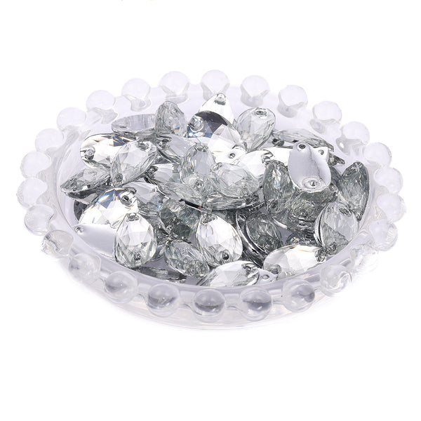 Drop Crystal Resin Sew-on Rhinestones For Dance Costume WholesaleRhinestone