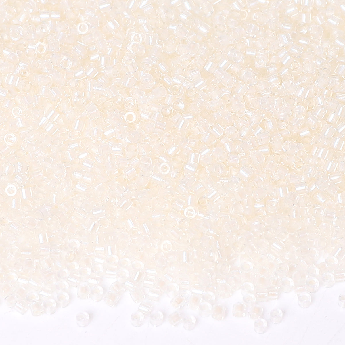 Transparent Color Lined White Hight Quality Glass Cylinder Seed Beads 1.6 MM Size DJS5001 WholesaleRhinestone