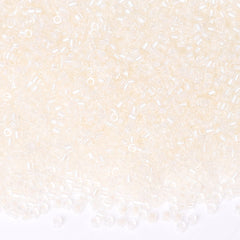 Transparent Color Lined White Hight Quality Glass Cylinder Seed Beads 1.6 MM Size DJS5001 WholesaleRhinestone