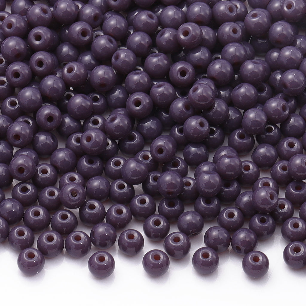 Various Colors 4.5 MM Round Shape Glass Seed Beads for Bracelets and Jewelry Making WholesaleRhinestone