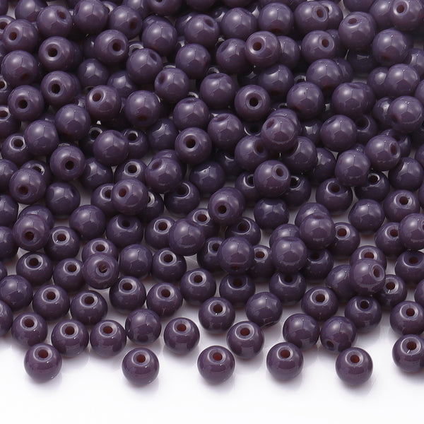 Various Colors 4.5 MM Round Shape Glass Seed Beads for Bracelets and Jewelry Making WholesaleRhinestone