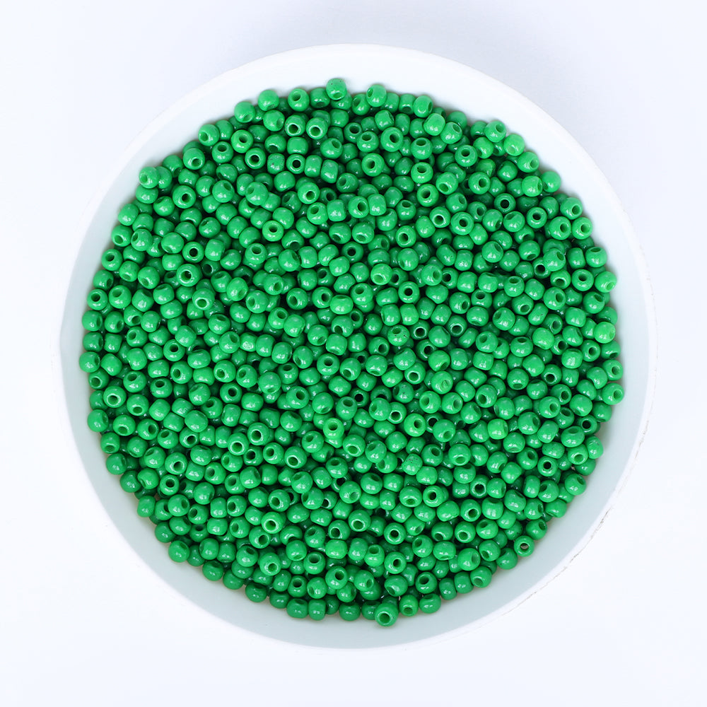 Cuentas de semillas galvanizadas de vidrio 12/0 tamaño 1.8 mm GA-1028 Color Imagen secundaria del producto