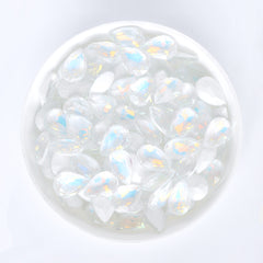 Crystal Am Dropform Glas spitzsparende Strasssteine