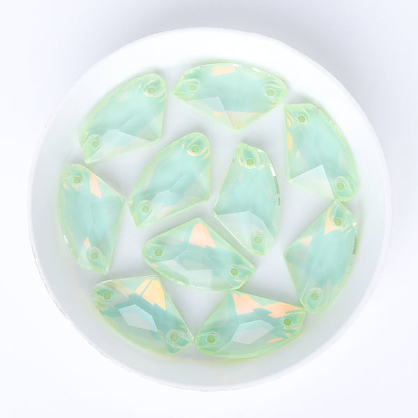 Light Azore AM Galactic Shape High Quality Glass Sew-on Rhinestones WholesaleRhinestone