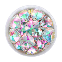 Crystal Phantom Trilliant Forme de haute qualité en verre coudre des strass