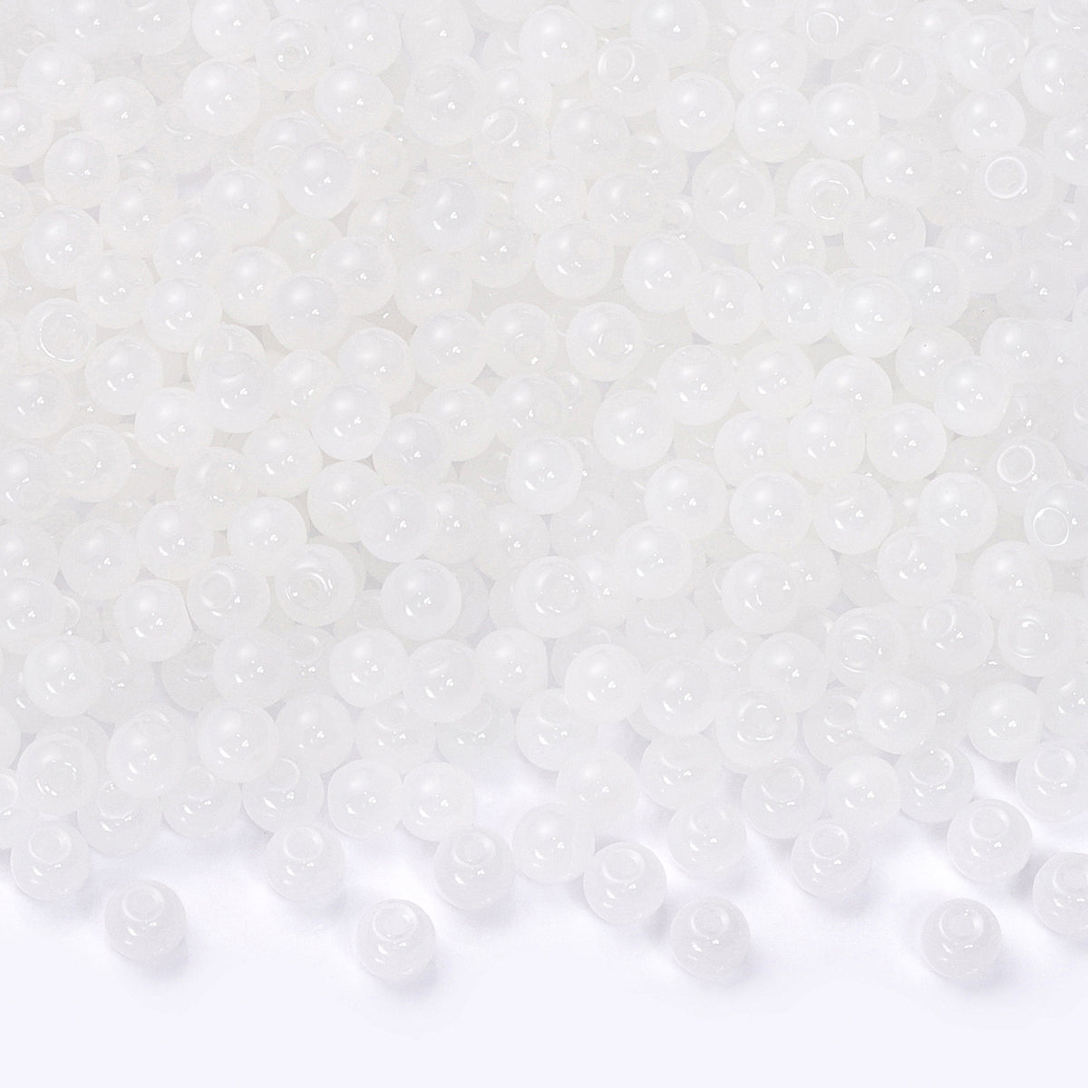 Various Colors 4.5 MM Round Shape Glass Seed Beads for Bracelets and Jewelry Making In Bulk Package WholesaleRhinestone