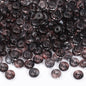 Various Colors Transparent Candy Series Lucky Buckle Shape Glass Seed Beads WholesaleRhinestone
