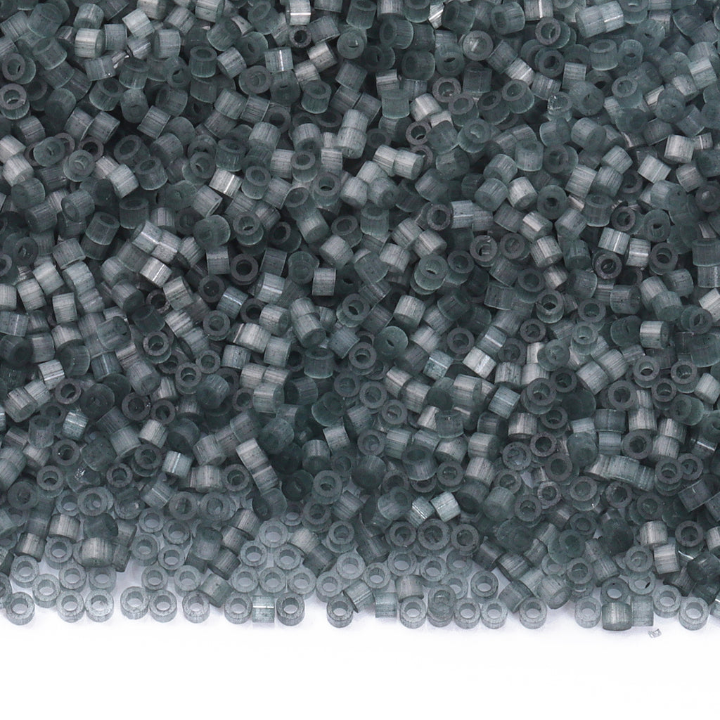 Transparent Silk Satin Cat's Eye Color Hight Quality Glass Cylinder Seed Beads 1.6 MM Size MY4023 WholesaleRhinestone