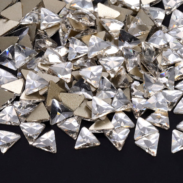 Triangle Shape Crystal Flat Back Fancy Rhinestones WholesaleRhinestone