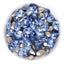 Lt Light Blue Pear Shape Glass Pointed Back Fancy Rhinestones WholesaleRhinestone