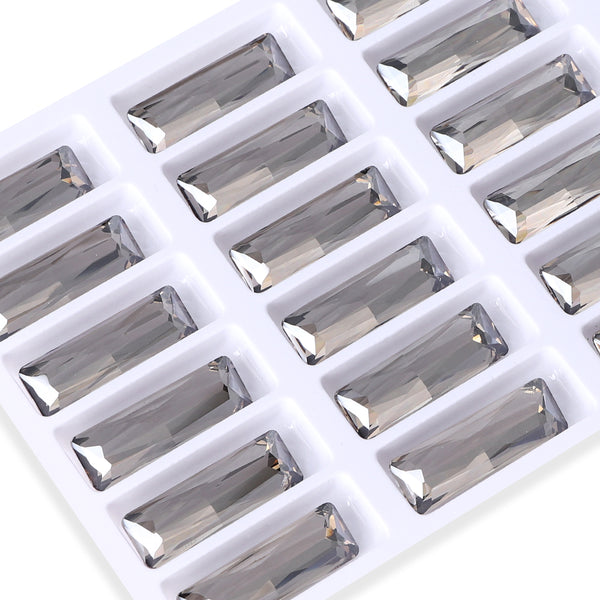 Satin Princess Baguette Shape High Quality Glass Pointed Back Fancy Rhinestones WholesaleRhinestone