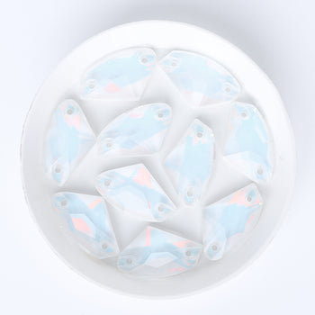 Crystal AM Galactic Shape High Quality Glass Sew-on Rhinestones WholesaleRhinestone