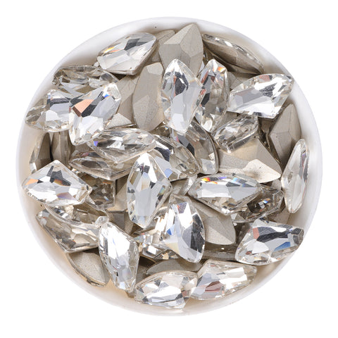Crystal Galactic Shape Glass Pointed Back Fancy Rhinestones Main image