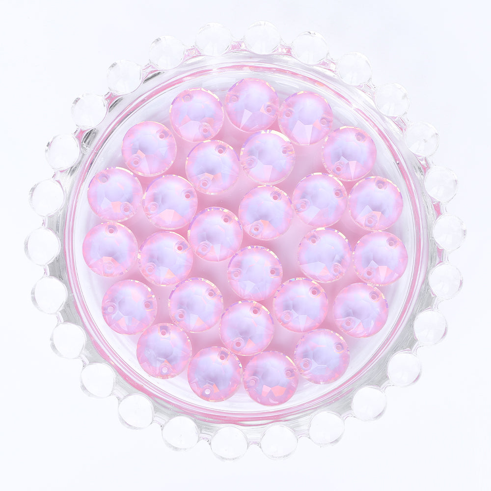Rosaline AM XIRIUS Round Shape High Quality Glass Sew-on Rhinestones