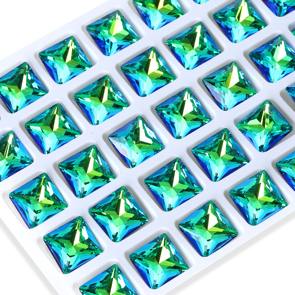 Sphinx Princess Square Shape High Quality Glass Pointed Back Fancy Rhinestones WholesaleRhinestone