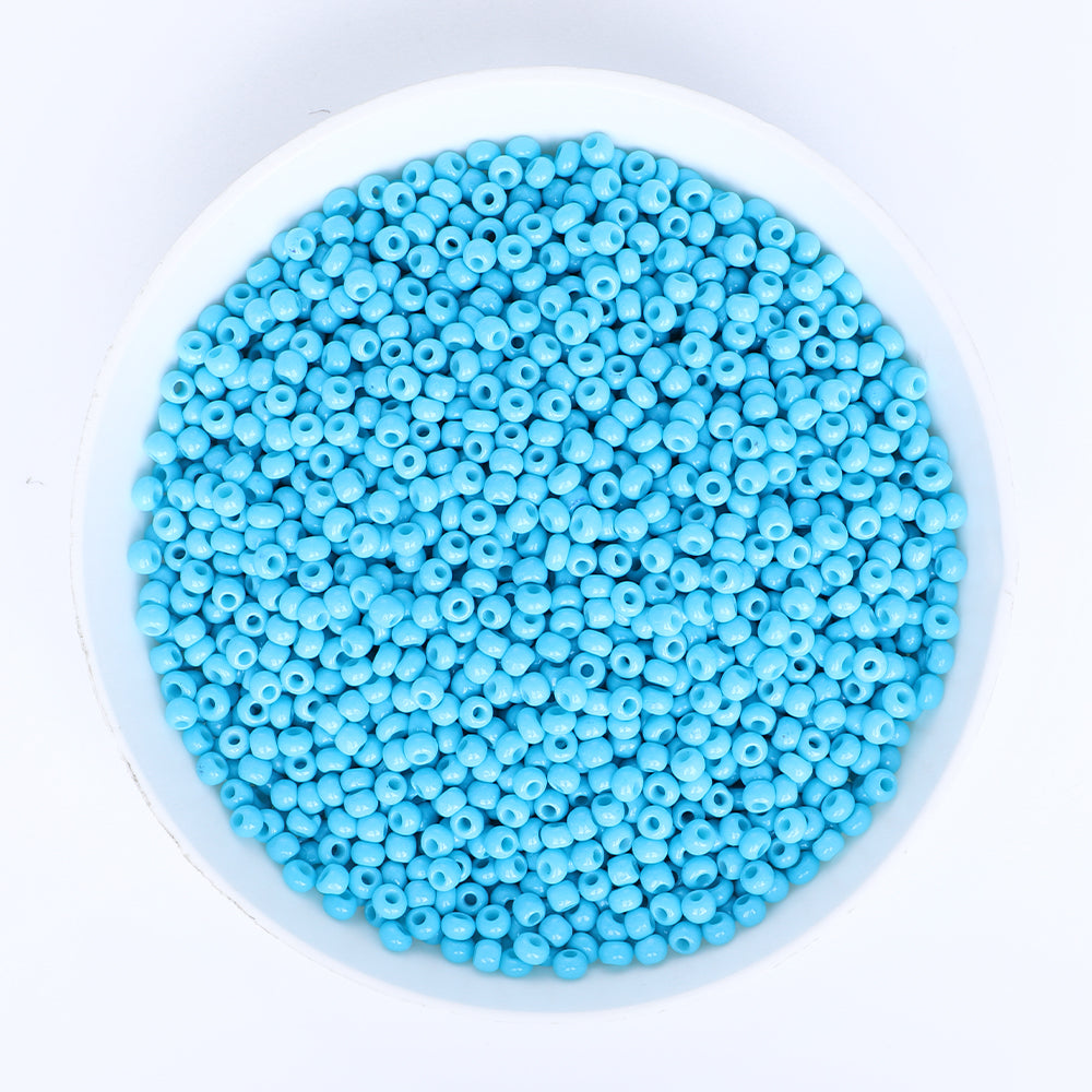 Glass Galvanized Seed Beads 12/0 Size 1.8mm GA-1016 Color Secondary image