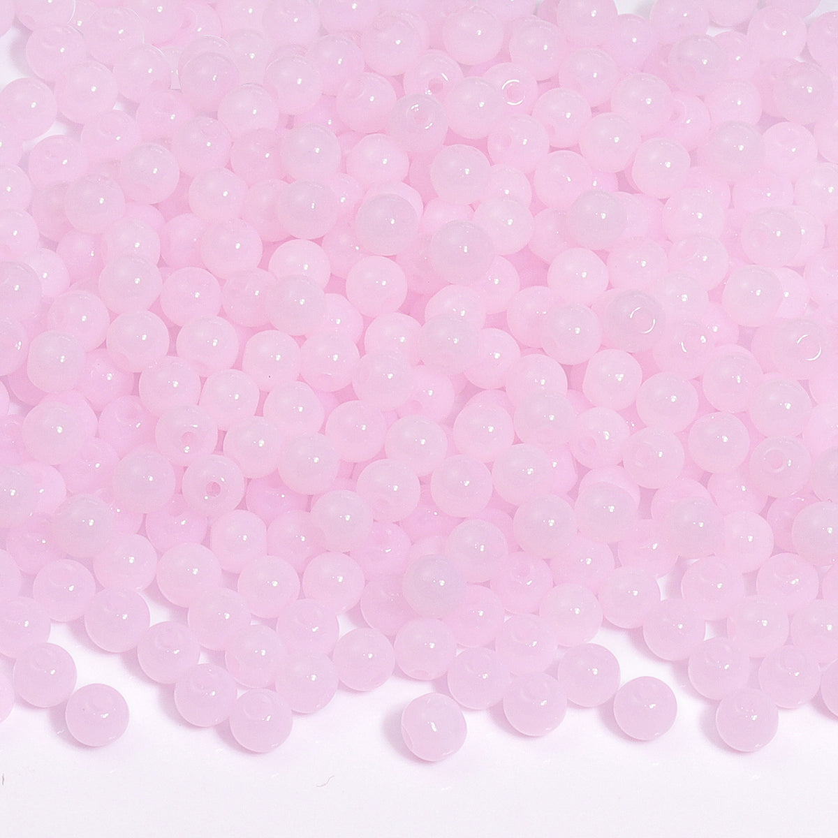 BSF003 4.5 MM Round Shape Glass Seed Beads for Bracelets and Jewelry Making