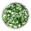 Apple Green Galactic Shape Glass Pointed Back Fancy Rhinestones WholesaleRhinestone