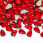 Shield Shape Siam Flat Back Fancy Rhinestones WholesaleRhinestone