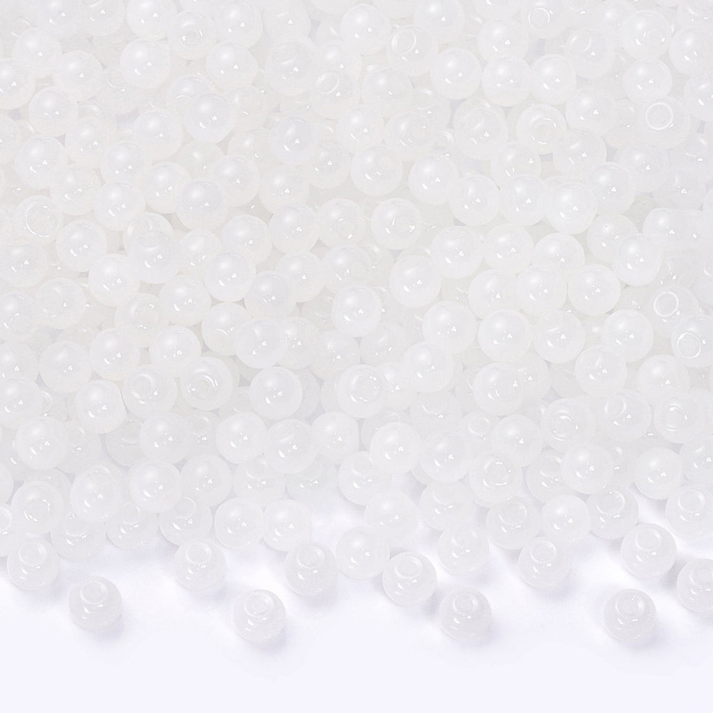 BSB001 4.5 MM Round Shape Glass Seed Beads for Bracelets and Jewelry Making WholesaleRhinestone