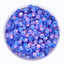 Mocha Opal Dk Blue Glass Flat Back Rhinestones WholesaleRhinestone