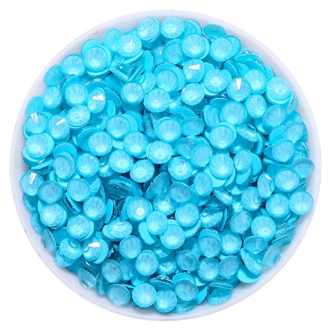 Neon Ice Blue Glass FlatBack Neon Rhinestones WholesaleRhinestone Hauptbild