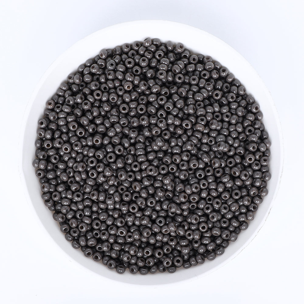 Glass Galvanized Seed Beads 12/0 Size 1.8mm GA-1050 Color Secondary image