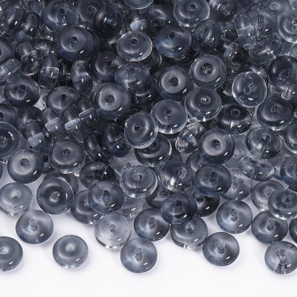 Various Colors Transparent Candy Series Lucky Buckle Shape Glass Seed Beads WholesaleRhinestone
