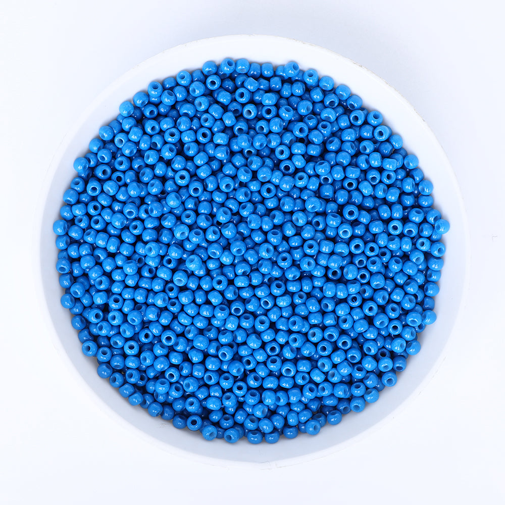 Cuentas de semillas galvanizadas de vidrio 12/0 tamaño 1.8 mm GA-1013 Color Imagen secundaria del producto