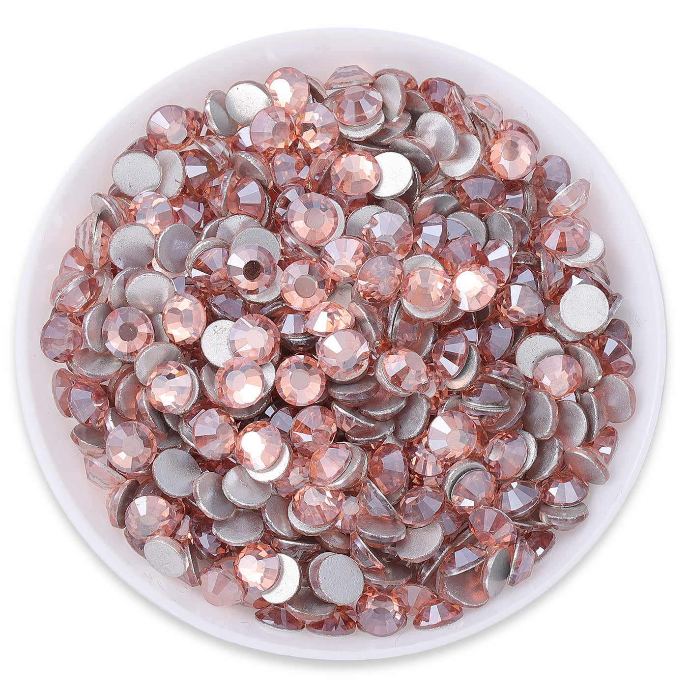 Star Champagne Glass FlatBack Rhinestones Silver Back WholesaleRhinestone Main image