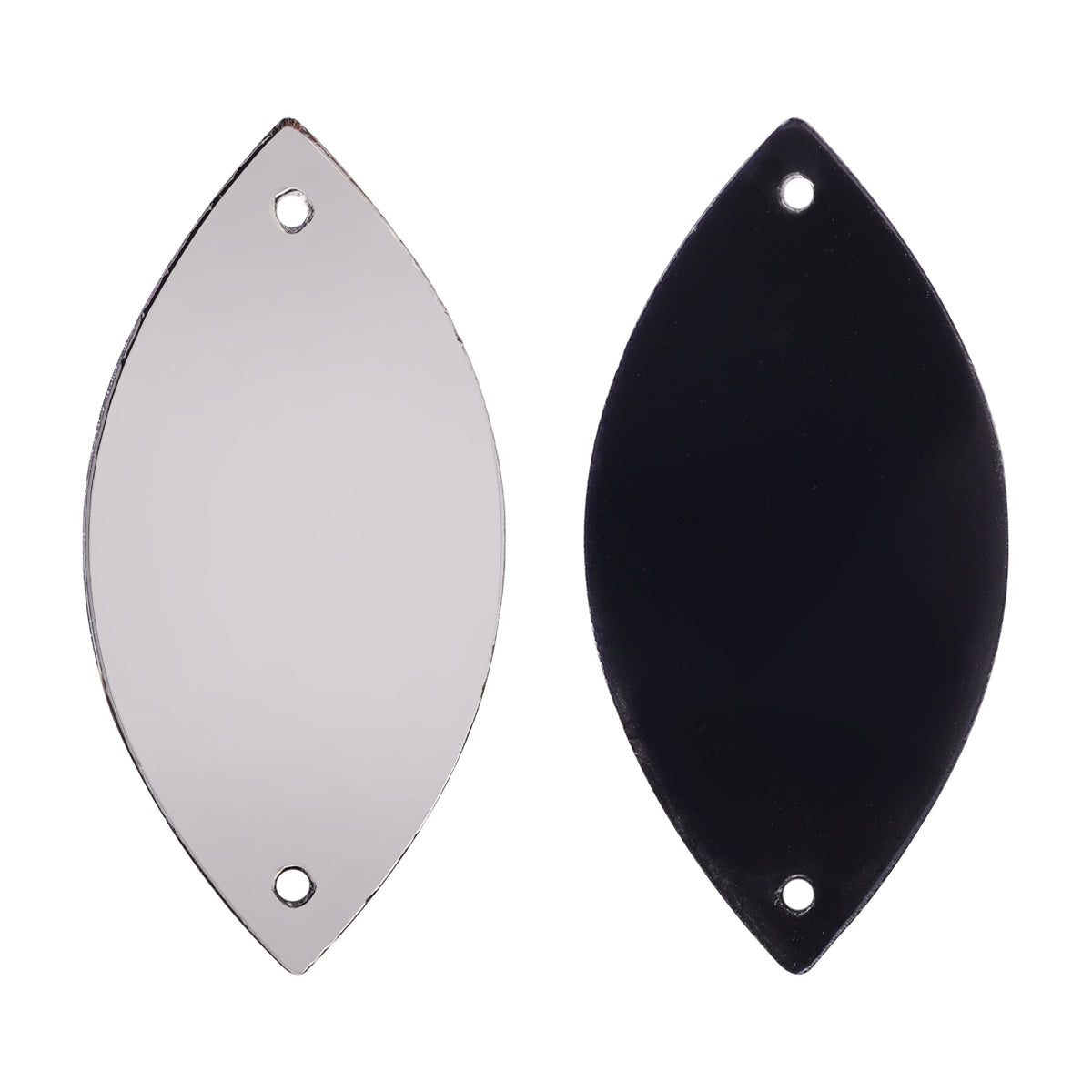 Navette  Shape Multi Colors Acrylic Sew-on Mirror For Dance Costume WholesaleRhinestone
