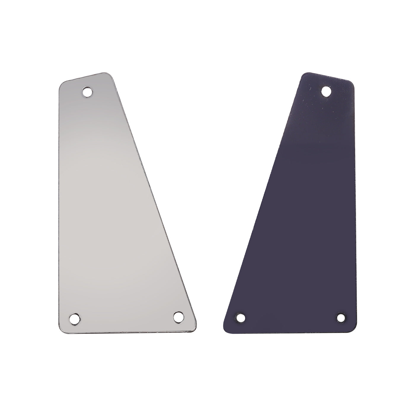 Oblique Trapezoid Shape Multi Colors Acrylic Sew-on Mirror For Dance Costume WholesaleRhinestone