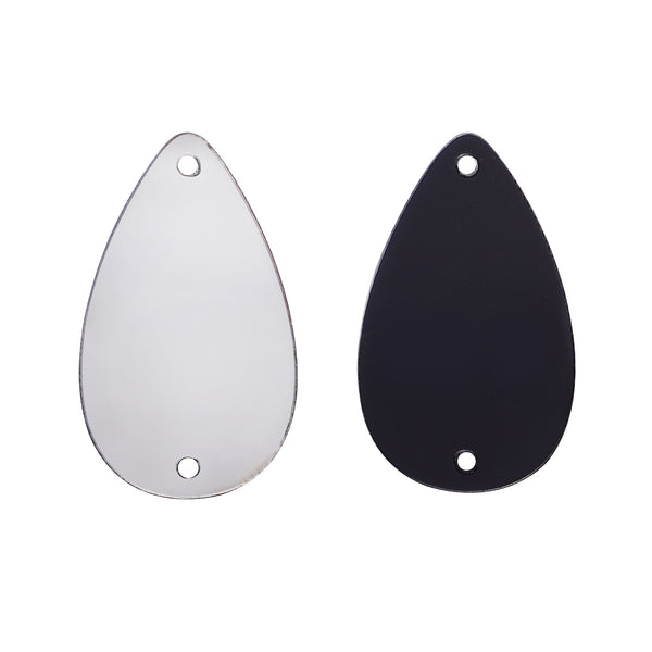 Drop Shape Multi Colors Acrylic Sew-on Mirror For Dance Costume WholesaleRhinestone
