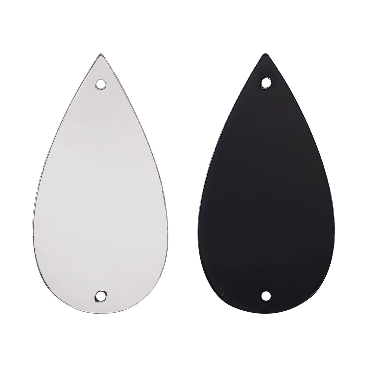Drop Shape Multi Colors Acrylic Sew-on Mirror For Dance Costume WholesaleRhinestone