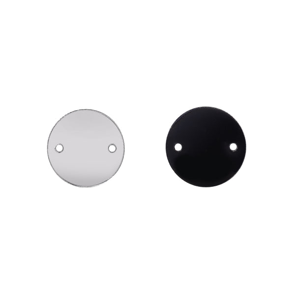 Round  Shape Multi Colors Acrylic Sew-on Mirror For Dance Costume WholesaleRhinestone