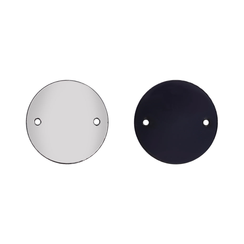 Round  Shape Multi Colors Acrylic Sew-on Mirror For Dance Costume WholesaleRhinestone