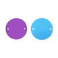 Round  Shape Multi Colors Acrylic Sew-on Mirror For Dance Costume WholesaleRhinestone