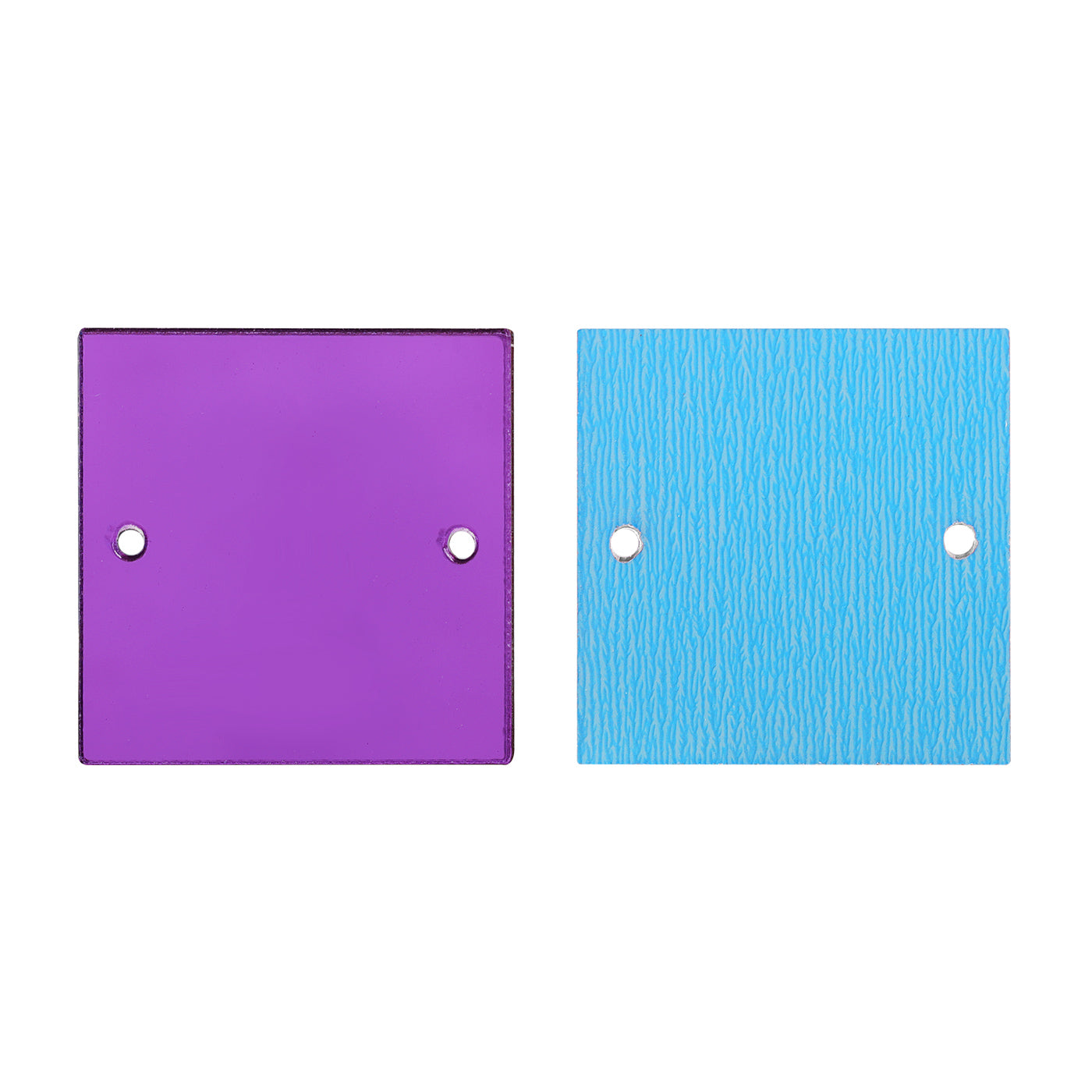 Square Shape Multi Colors Acrylic Sew-on Mirror For Dance Costume WholesaleRhinestone