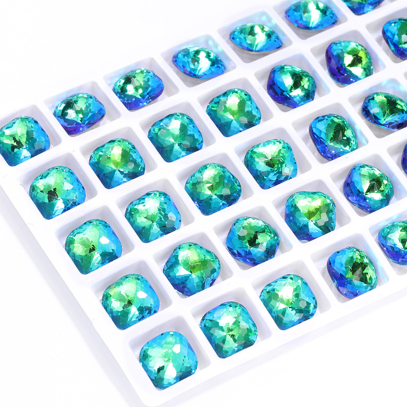 Sphinx Dome Cushion Square -vorm Hoge kwaliteit Glas gericht op ruggengelijke steentjes Secundaire afbeelding
