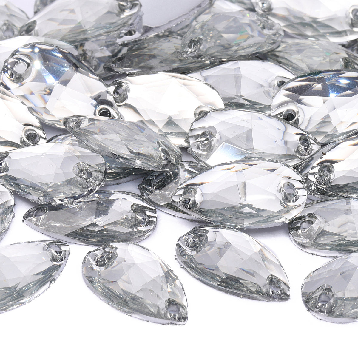 Drop Crystal Resin Sew-on Rhinestones For Dance Costume WholesaleRhinestone