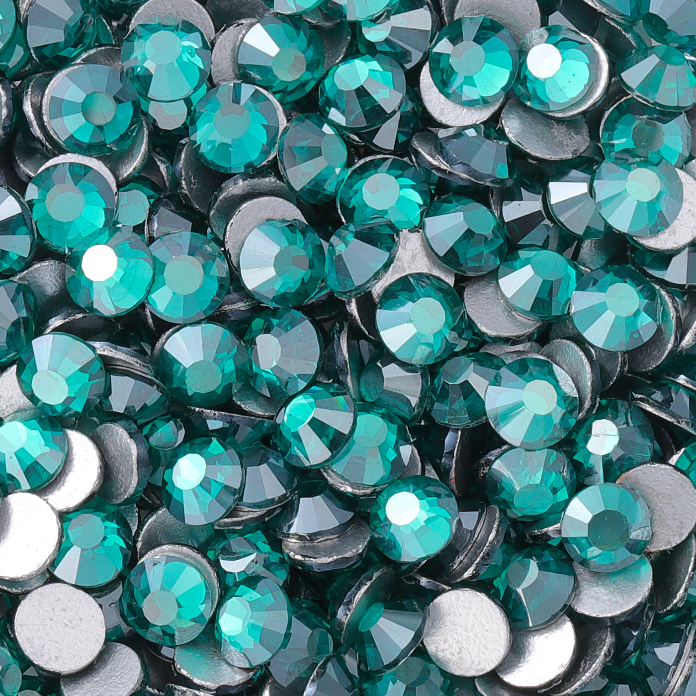 Star Blue Zircon Glass FlatBack Rhinestones Silver Back Secondary image