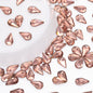 Raindrop Shape Champagne Flat Back Fancy Rhinestones WholesaleRhinestone