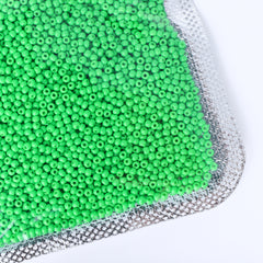 Glass galvaniserte frøperler 12/0 størrelse 1,8 mm GA-1070 farge