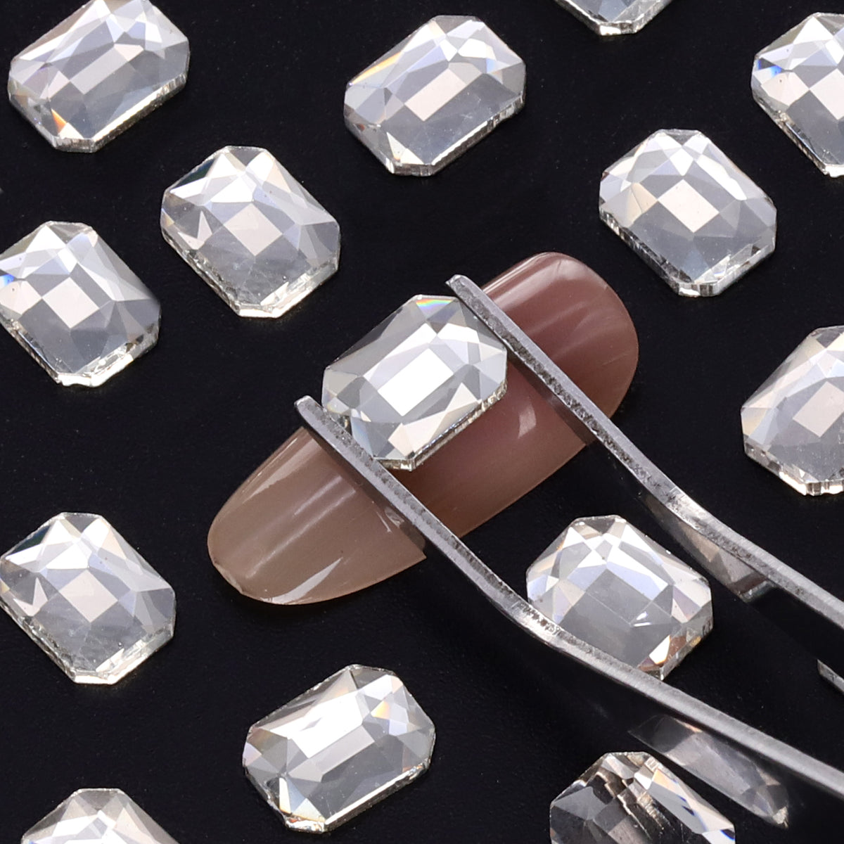 Octagon Shape Crystal Flat Back Fancy Rhinestones WholesaleRhinestone