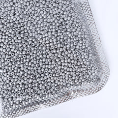 Glass Galvanized Seed Beads 12/0 Size 1.8mm GA-1036 Color