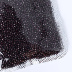 Glass galvaniserte frøperler 12/0 størrelse 1,8 mm GA-1063 farge