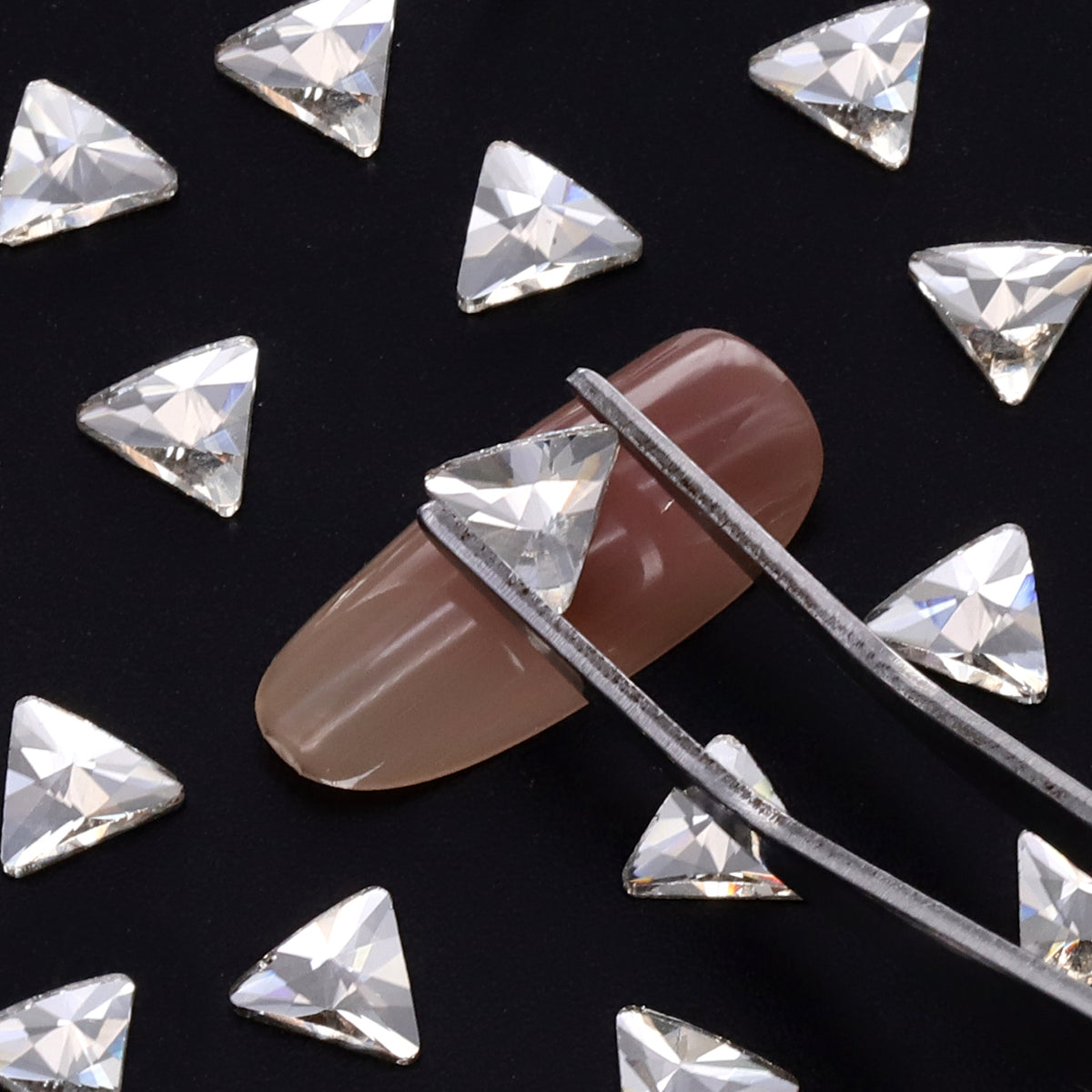 Triangle Shape Crystal Flat Back Fancy Rhinestones WholesaleRhinestone