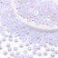 White AB Resin Flat Back Pearls Multi Sizes WholesaleRhinestone