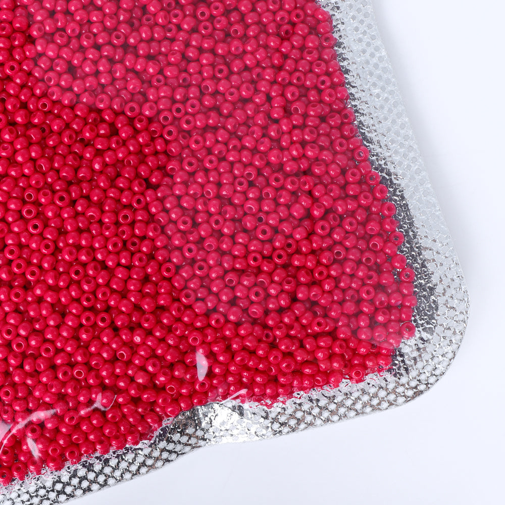 Glass Galvanized Seed Beads 12/0 Size 1.8mm GA-1058 Color WholesaleRhinestone
