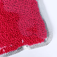 Glass galvaniserte frøperler 12/0 størrelse 1,8 mm GA-1058 farge